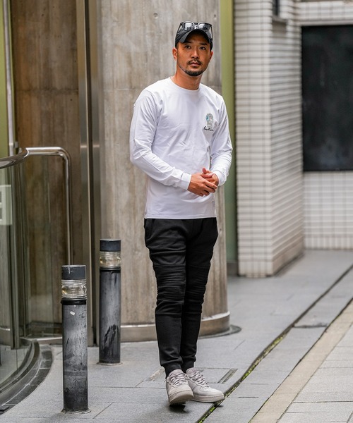 adamsJUGGLER(アダムスジャグラー)の「RTEG アイコニック/SKロンティー(Tシャツ/カットソー・メンズ・ブラック/ホワイト・XXL/XL/L/M/S)」の9枚目の写真