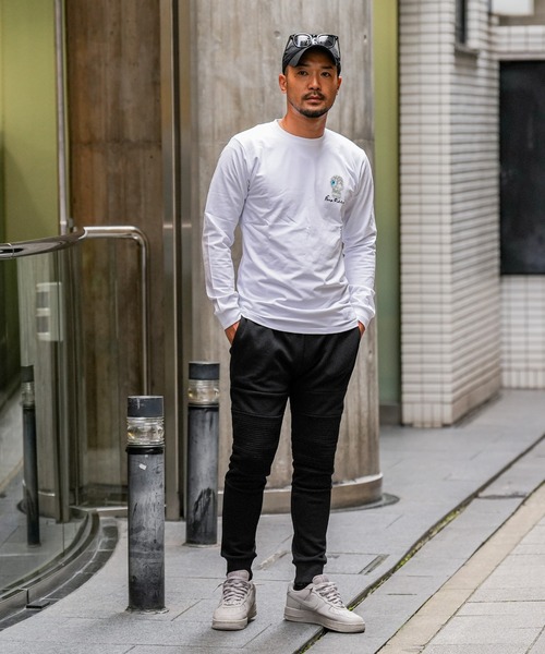 adamsJUGGLER(アダムスジャグラー)の「RTEG アイコニック/SKロンティー(Tシャツ/カットソー・メンズ・ブラック/ホワイト・XXL/XL/L/M/S)」の10枚目の写真