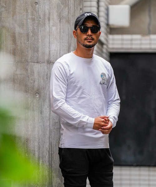 adamsJUGGLER(アダムスジャグラー)の「RTEG アイコニック/SKロンティー(Tシャツ/カットソー・メンズ・ブラック/ホワイト・XXL/XL/L/M/S)」の15枚目の写真