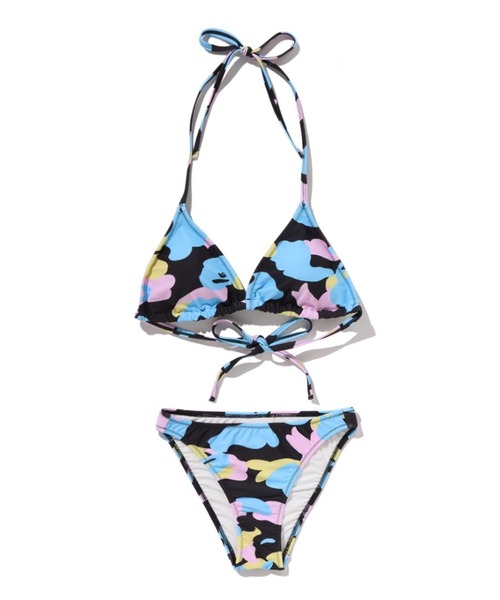 A BATHING APE（アベイシングエイプ）の「NEW MULTI CAMO SWIMWEAR（水着・レディース・ブラック/ホワイト・SMALL/LARGE/MEDIUM）」の2枚目の写真