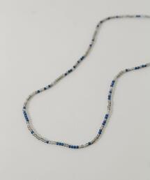 SMELLY | ステンレスランダムカラービーズネックレス(ネックレス)