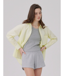 WAVE UNION（ウェーブユニオン）の「Oversized Essential Shirt Light yellow（シャツ/ブラウス）」