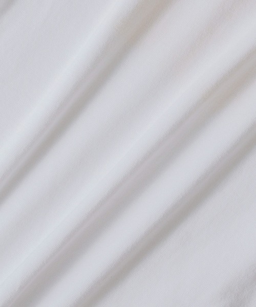 kha:ki（カーキ）の「「KHA:KI / カーキ」BOX TEE -LEAVE ME ALONE-（Tシャツ/カットソー・レディース・ホワイト/ブラック/ブルー・1）」の12枚目の写真