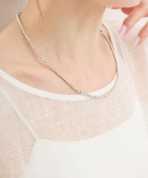 ERICKA NICOLAS BEGAY（エリッカ ニコラス ビゲイ）の「《追加》ERICKA NICOLAS BEGAY/エリッカ ニコラス ビゲイ ネックレス (45cm)（ネックレス・レディース・シルバー・FREE）」の3枚目の写真