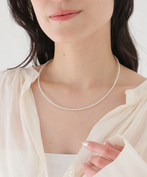 ERICKA NICOLAS BEGAY（エリッカ ニコラス ビゲイ）の「《追加》ERICKA NICOLAS BEGAY/エリッカ ニコラス ビゲイ ネックレス (45cm)（ネックレス・レディース・シルバー・FREE）」の5枚目の写真