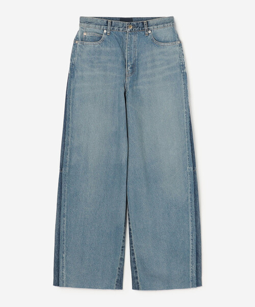 SERGE de bleu（サージ）の「SERGE | REMAKE 2TONE CUT PT MARTIN VINTAGE BLUE WOMEN（デニムパンツ・レディース・インディゴブルー・23/24/25）」の3枚目の写真