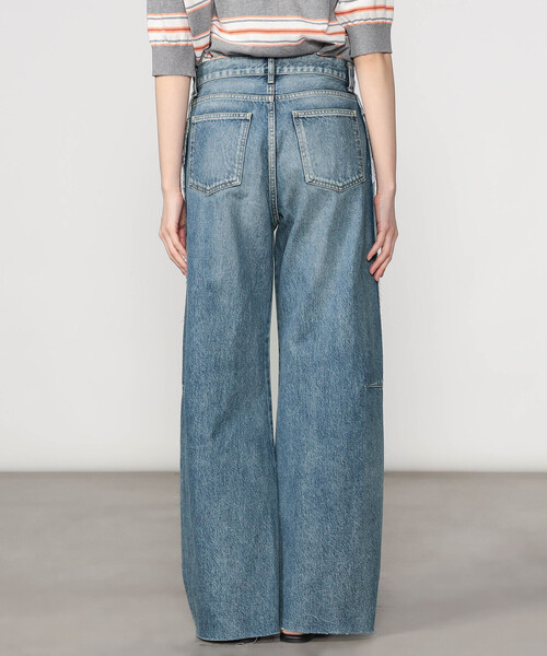 SERGE de bleu（サージ）の「SERGE | REMAKE 2TONE CUT PT MARTIN VINTAGE BLUE WOMEN（デニムパンツ・レディース・インディゴブルー・23/24/25）」の13枚目の写真