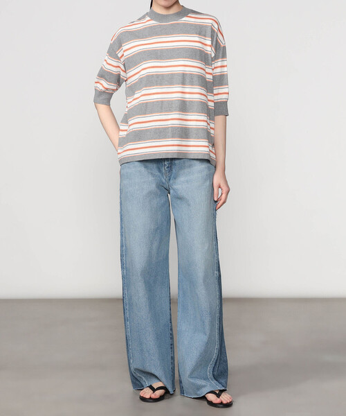 SERGE de bleu（サージ）の「SERGE | REMAKE 2TONE CUT PT MARTIN VINTAGE BLUE WOMEN（デニムパンツ・レディース・インディゴブルー・23/24/25）」の16枚目の写真