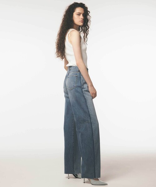 SERGE de bleu（サージ）の「SERGE | REMAKE 2TONE CUT PT MARTIN VINTAGE BLUE WOMEN（デニムパンツ・レディース・インディゴブルー・23/24/25）」の17枚目の写真