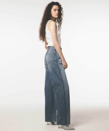 SERGE de bleu | SERGE | REMAKE 2TONE CUT PT MARTIN VINTAGE BLUE WOMEN(デニムパンツ)