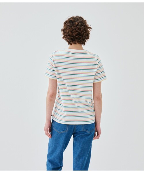 PETIT BATEAU(プチバトー)の「ボーダー半袖Tシャツ(Tシャツ/カットソー・レディース・ホワイト系その他・XX-SMALL/X-SMALL/SMALL/MEDIUM/LARGE)」の3枚目の写真