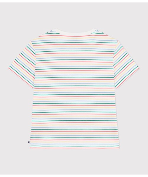 PETIT BATEAU(プチバトー)の「ボーダー半袖Tシャツ(Tシャツ/カットソー・レディース・ホワイト系その他・XX-SMALL/X-SMALL/SMALL/MEDIUM/LARGE)」の8枚目の写真