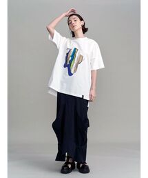 【新品タグ付き】UN3D. ASYMME HEM T-SH トップス　Tシャツ COUTURE D'ADAM (クチュール ド アダム) Sam Haskins T-Shirt（Tシャツ