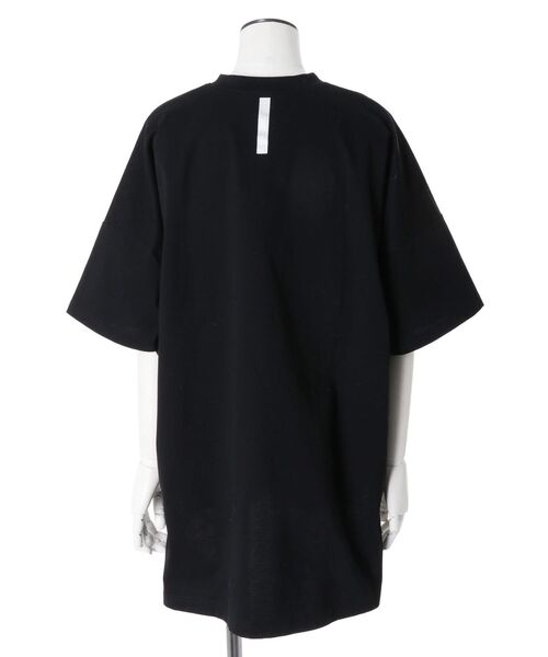 UN3D.（アンスリード）の「TIE-DYE STRIPE PRINT T-SH / タイダイストライププリントTシャツ（Tシャツ/カットソー・レディース・ブラック/ホワイト・44/38）」の16枚目の写真