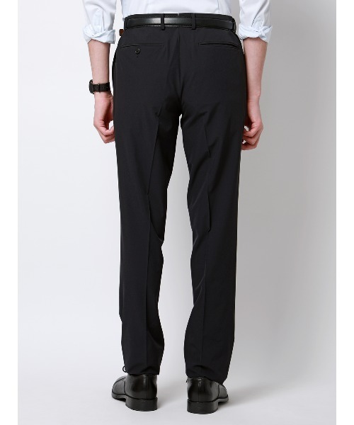 SUIT SQUARE(スーツスクエア)の「"超"伸びる涼しい最高パンツ/テーパードパンツ/ウォッシャブル/ストレッチ/無地/RS07(スラックス・メンズ・ネイビー/ライトグレー/グレー/ブラック・SS/S/M/L/LL/3L/3S)」の7枚目の写真