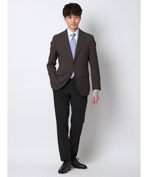 SUIT SQUARE(スーツスクエア)の「"超"伸びる涼しい最高パンツ/テーパードパンツ/ウォッシャブル/ストレッチ/無地/RS07(スラックス・メンズ・ネイビー/ライトグレー/グレー/ブラック・SS/S/M/L/LL/3L/3S)」の14枚目の写真