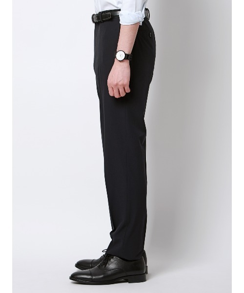 SUIT SQUARE(スーツスクエア)の「"超"伸びる涼しい最高パンツ/テーパードパンツ/ウォッシャブル/ストレッチ/無地/RS07(スラックス・メンズ・ネイビー/ライトグレー/グレー/ブラック・SS/S/M/L/LL/3L/3S)」の6枚目の写真