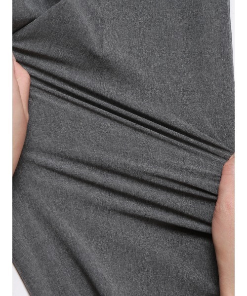 SUIT SQUARE(スーツスクエア)の「"超"伸びる涼しい最高パンツ/テーパードパンツ/ウォッシャブル/ストレッチ/無地/RS07(スラックス・メンズ・ネイビー/ライトグレー/グレー/ブラック・SS/S/M/L/LL/3L/3S)」の21枚目の写真