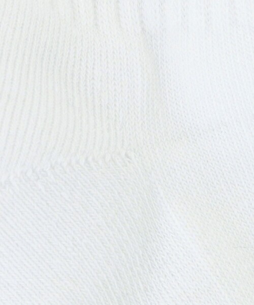 BEAUTY&YOUTH UNITED ARROWS（ビューティーアンドユースユナイテッドアローズ）の「フリーダム スタンダード エンブロイダリー ロゴ クウォーター ソックス（ソックス/靴下・メンズ・オフホワイト/ブラック/ホワイト・FREE）」の15枚目の写真