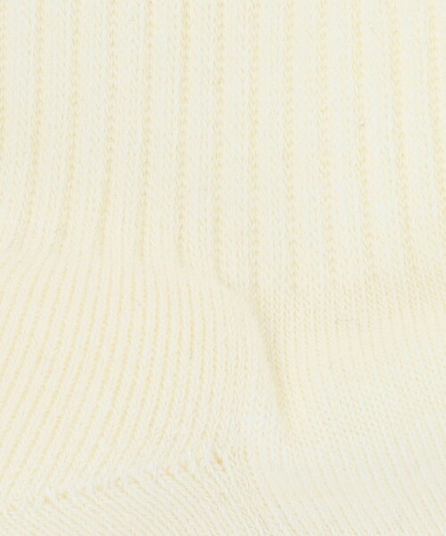 BEAUTY&YOUTH UNITED ARROWS（ビューティーアンドユースユナイテッドアローズ）の「フリーダム スタンダード エンブロイダリー ロゴ クウォーター ソックス（ソックス/靴下・メンズ・オフホワイト/ブラック/ホワイト・FREE）」の11枚目の写真