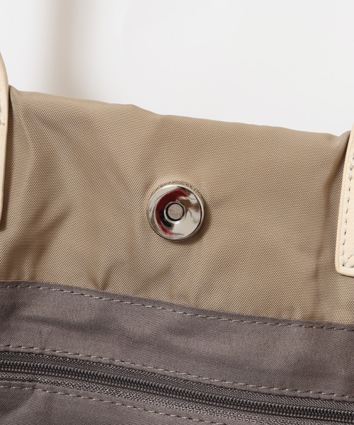 FUNALIVE(ファンアライブ)の「刺繍シボリトートBAG(トートバッグ・レディース・スモークピンク/ブラック/ベージュ・FREE)」の10枚目の写真