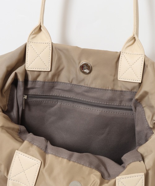 FUNALIVE(ファンアライブ)の「刺繍シボリトートBAG(トートバッグ・レディース・スモークピンク/ブラック/ベージュ・FREE)」の11枚目の写真