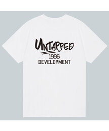 ディベロップメントシグネチャーピュアコットンビッグオーバーサイズ半袖Tシャツ2カラー