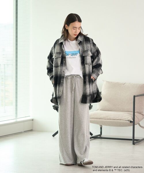 Tom&Jerry(トムアンドジェリー)の「トム/T(Tシャツ/カットソー・レディース・ホワイト・FREE)」の17枚目の写真