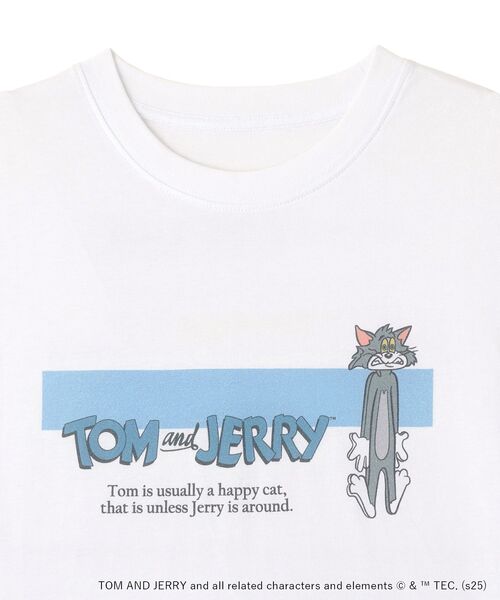 Tom&Jerry(トムアンドジェリー)の「トム/T(Tシャツ/カットソー・レディース・ホワイト・FREE)」の9枚目の写真