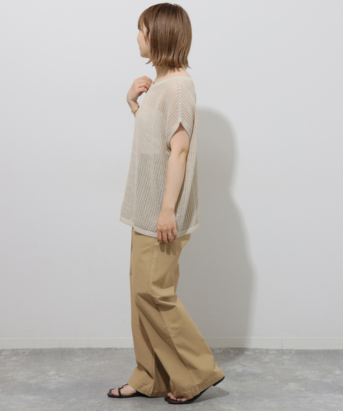 JOURNAL STANDARD relume(ジャーナルスタンダード レリューム)の「《追加2》ワイドベイカーパンツ(カーゴパンツ・レディース・カーキ/ブラック/ホワイト/ベージュ・40/38/36/34)」の17枚目の写真