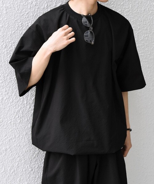 SHIPS any:〈撥水/軽量/ストレッチ〉SOLOTEX(R) シアサッカー