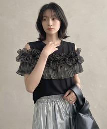 フリル Tシャツ