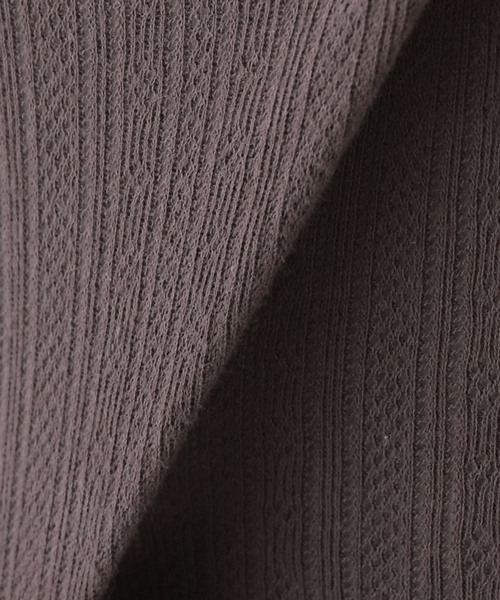 SLOBE IENA（スローブイエナ）の「ハリヌキレーシータンクトップ（タンクトップ・レディース・ホワイト/チャコールグレー・FREE）」の9枚目の写真