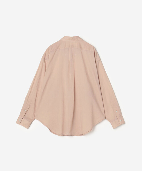 THE SHINZONE（ザ　シンゾーン）の「THE SHINZONE |〈別注〉SHEER DADDY SHIRT WOMEN（シャツ/ブラウス・レディース・ピンク/ブラウン/ブルー系その他/グリーン系その他・P）」の6枚目の写真