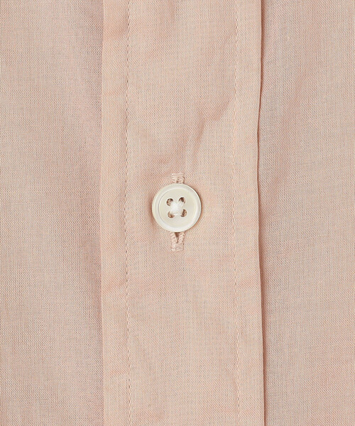 THE SHINZONE（ザ　シンゾーン）の「THE SHINZONE |〈別注〉SHEER DADDY SHIRT WOMEN（シャツ/ブラウス・レディース・ピンク/ブラウン/ブルー系その他/グリーン系その他・P）」の10枚目の写真