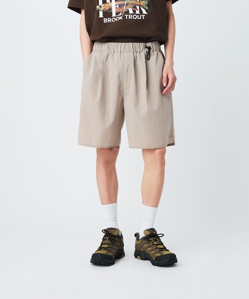 Snow Peak(スノーピーク)の「Snow Peak / Breathable Quick Dry Shorts クイックドライショーツ(その他パンツ・メンズ・ダークネイビー/ブラック/グレイッシュベージュ/アーミー・M/L/S/XL)」の3枚目の写真