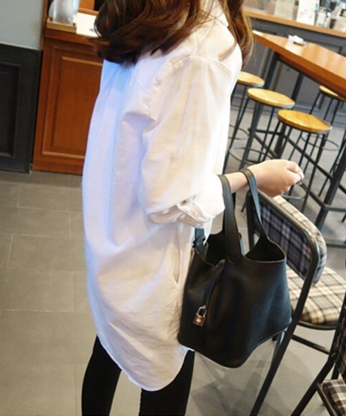 SallyLunn(サリーラン)の「ベーシックスキッパーチュニック(その他トップス・レディース・ホワイト・MEDIUM/LARGE)」の2枚目の写真