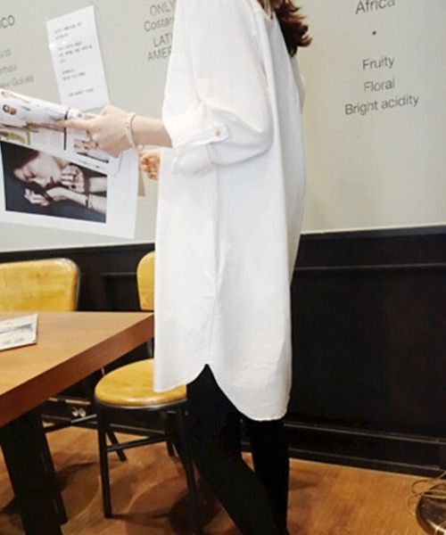 SallyLunn(サリーラン)の「ベーシックスキッパーチュニック(その他トップス・レディース・ホワイト・MEDIUM/LARGE)」の5枚目の写真