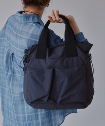 210nouve（トゥージュヌーブ）の「フロントポケット ナイロン 2WAY バッグ（トートバッグ）」