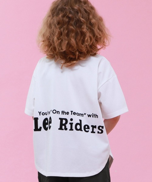 Lee(リー)の「Lee/リー【110-150cm】ラウンドヘムバックプリントTシャツ(Tシャツ/カットソー・キッズ・ブルー/レッド/ホワイト・110/120/130/140/150)」の18枚目の写真