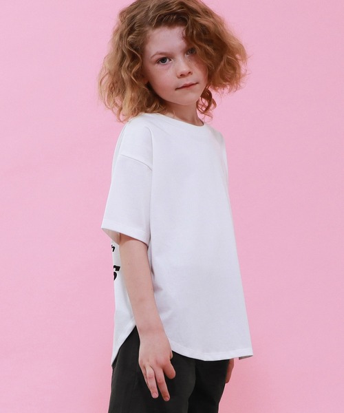 Lee(リー)の「Lee/リー【110-150cm】ラウンドヘムバックプリントTシャツ(Tシャツ/カットソー・キッズ・ブルー/レッド/ホワイト・110/120/130/140/150)」の20枚目の写真