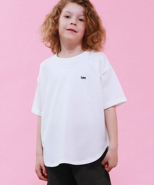 Lee(リー)の「Lee/リー【110-150cm】ラウンドヘムバックプリントTシャツ(Tシャツ/カットソー・キッズ・ブルー/レッド/ホワイト・110/120/130/140/150)」の21枚目の写真