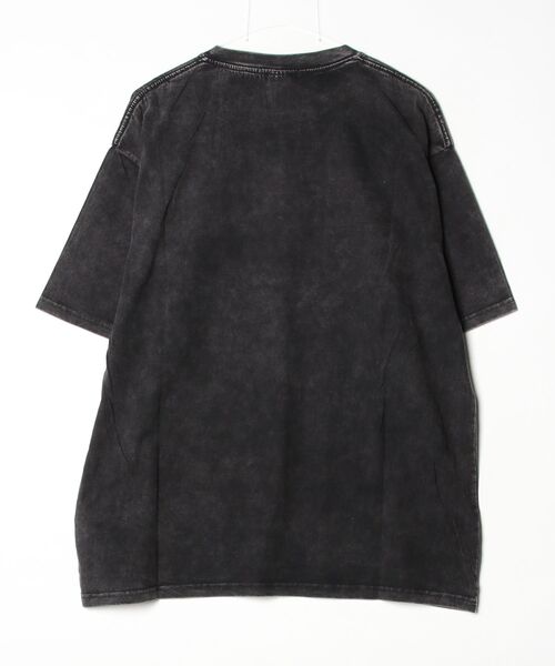 tunee(チュニー)の「【MASHIRO】ヴィンテージ風Tシャツ キャットモチーフ2(MA)(Tシャツ/カットソー・レディース・ブラック・FREE)」の3枚目の写真