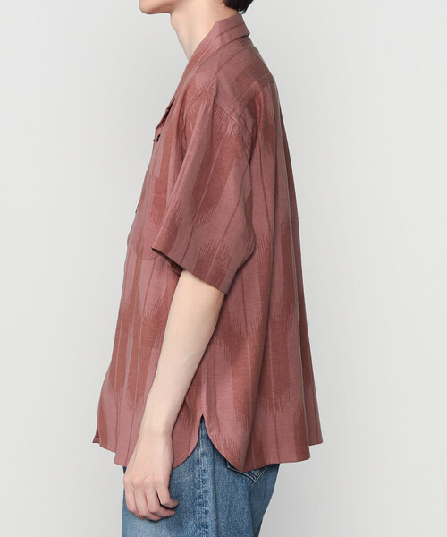 Bshop(ビショップ)の「KARDO | RONEN 半袖オープンカラーシャツ MEN(シャツ/ブラウス・メンズ・レッド系その他・L/M)」の4枚目の写真