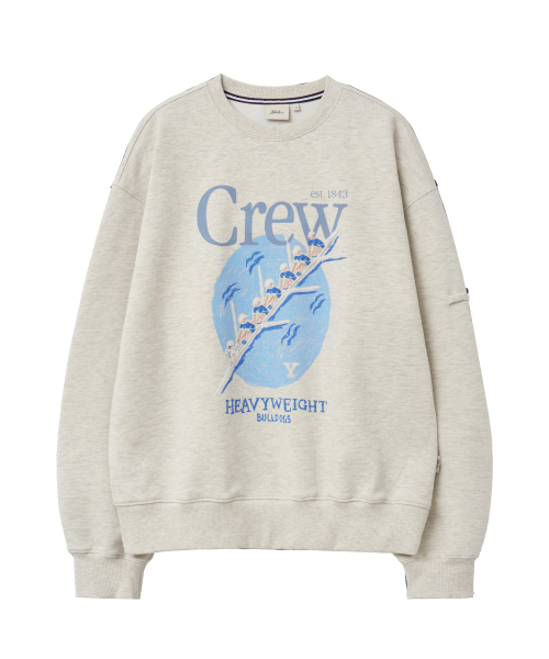 YALE(イェール)の「クルースウェットシャツ_オートミール(スウェット・レディース・その他・SMALL/MEDIUM/LARGE/X-LARGE)」の1枚目の写真