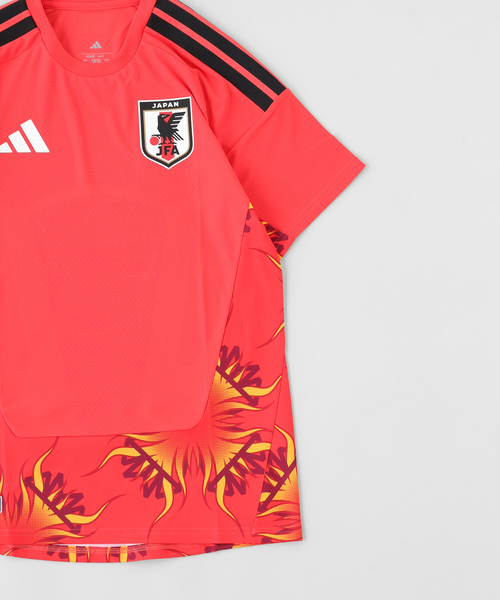 adidas(アディダス)の「adidas / アディダス サッカー日本代表 2026 ホーム GK ユニフォーム(Tシャツ/カットソー・メンズ・レッド・LARGE/X-LARGE)」の3枚目の写真