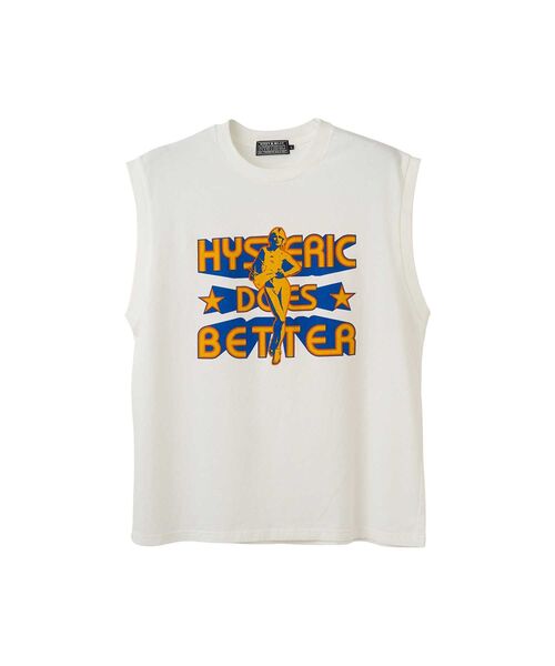 ヒステリックグラマー　HYSTERIC 77 ノースリーブ HYSTERIC DOES BETTER ノースリーブTシャツ|HYSTERIC GLAMOUR MEN