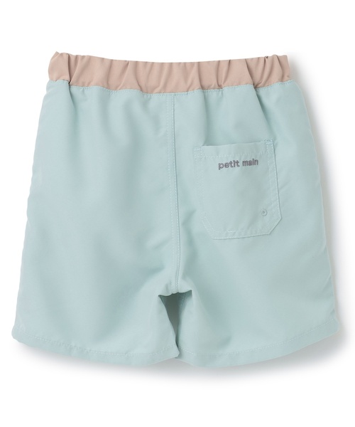 petit main(プティマイン)の「【SWIM】刺しゅうスイムパンツ(水着・キッズ・エメラルド/ネイビー・90cm/100cm/110cm/120cm/130cm)」の11枚目の写真