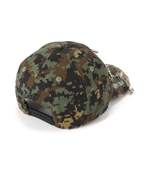 ROYAL FLASH（ロイヤルフラッシュ）の「FNK STUDIOUS / エフエヌケースタジオ/PASSPORT V2 HAT（キャップ・メンズ・カーキ・F）」の2枚目の写真