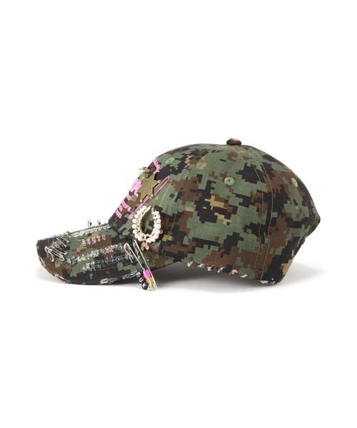 ROYAL FLASH（ロイヤルフラッシュ）の「FNK STUDIOUS / エフエヌケースタジオ/PASSPORT V2 HAT（キャップ・メンズ・カーキ・F）」の3枚目の写真